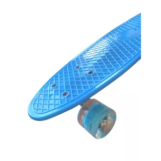 Pennyboard LED kerekekkel, 56 cm FÉNYKÉK Pennyboard LED kerekekkel, 56 cm FÉNYKÉK