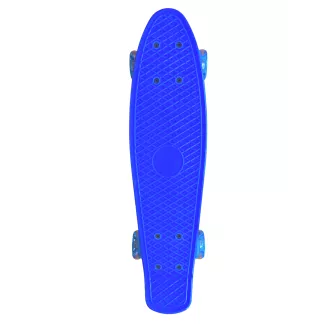 Pennyboard LED kerekekkel, 56 cm SÖKÉS KÉK