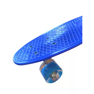 Pennyboard LED kerekekkel, 56 cm SÖKÉS KÉK