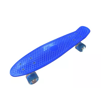 Pennyboard LED kerekekkel, 56 cm SÖKÉS KÉK