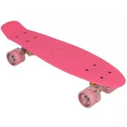Pennyboard LED-es kerekekkel, 56 cm PINK