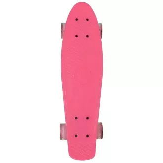 Pennyboard LED-es kerekekkel, 56 cm PINK Pennyboard LED-es kerekekkel, 56 cm PINK
