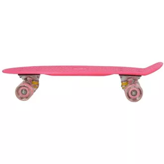 Pennyboard LED-es kerekekkel, 56 cm PINK Pennyboard LED-es kerekekkel, 56 cm PINK