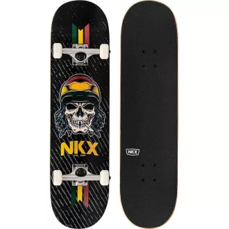 Gördeszka NKX Rasta koponya Skull