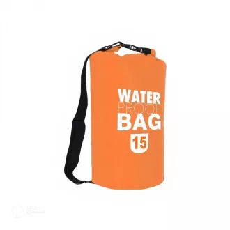 Vízálló száraztáska 15 L, sárga