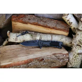 Tavaszi kés tűzkővel 21cm