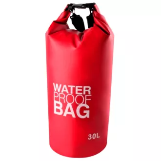 Vízálló száraztáska 30 L, piros