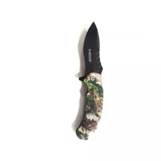 Összecsukható túrakés Kandar, többszínű, 23 cm
