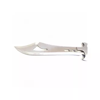 Rozsdamentes acél bozótvágó kés tokkal, 35 cm
