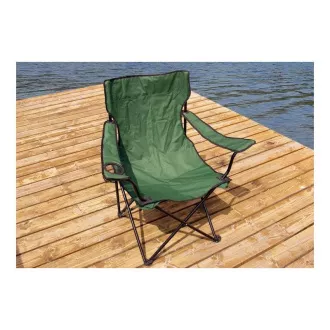 Camping összecsukható szék, zöld