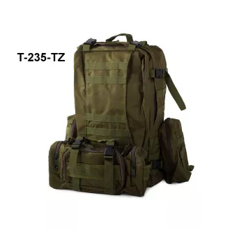 Lynx terepszínű hátizsák, katonai terepszínű - 48,5 l, sivatagi terepszínű
