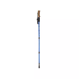 Nordic Walking túrabotok ergonomikus parafa nyéllel, 135 cm, 2 db, Fekete