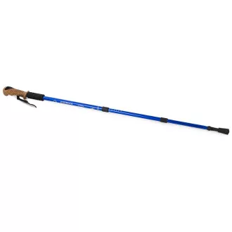 Nordic Walking túrabotok ergonomikus parafa nyéllel, 135 cm, 2 db, Kék