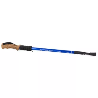 Nordic Walking túrabotok ergonomikus parafa nyéllel, 135 cm, 2 db, Kék