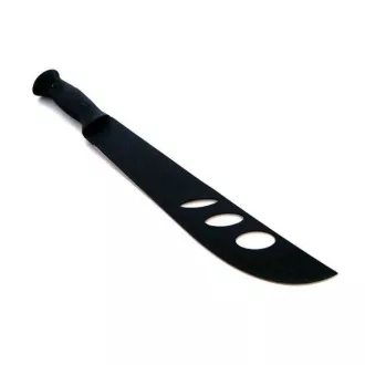 Rozsdamentes acél machete, 44 cm, fekete