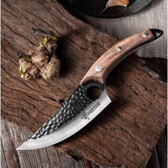 FOXTER vadászkés, fa markolattal, 27 cm FOXTER vadászkés, fa markolattal, 27 cm