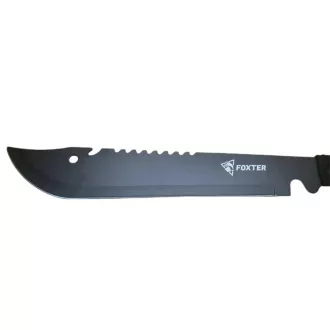 FOXTER Bowie bozótvágó kés, fekete, 50 cm