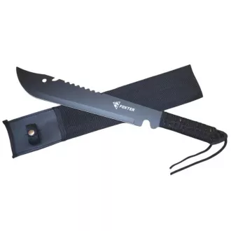 FOXTER Bowie bozótvágó kés, fekete, 50 cm