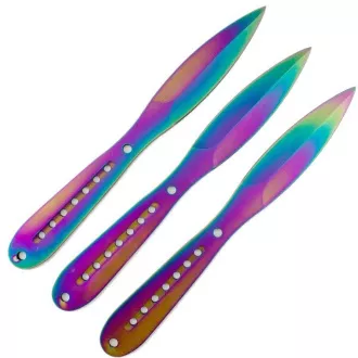 FOXTER Dobókés készlet, tokkal, 23 cm 3 db