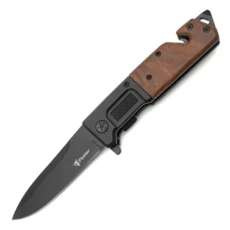 FOXTER Összecsukható túrakés, fa markolattal, 23 cm FOXTER Összecsukható túrakés, fa markolattal, 23 cm