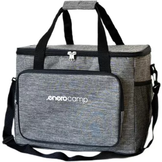 ENERO CAMP hőtáska 37x29x28,5 cm, 28 liter, szürke