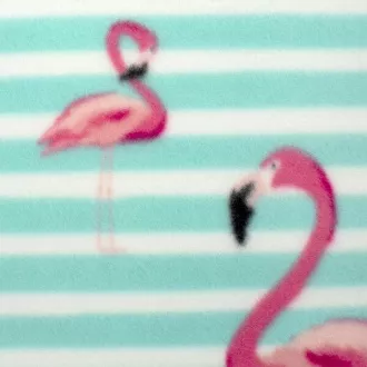 Piknik takaró 200x200 cm MINT FLAMINGO