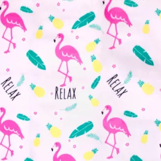 Piknik takaró 200x200 PINK FLAMINGO