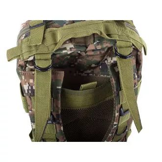 Katonai túra hátizsák 30 l, Fekete