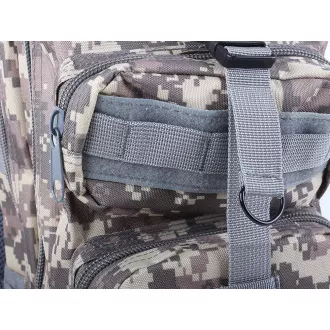 Katonai túra hátizsák 30 l, Fekete