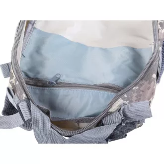 Katonai túra hátizsák 30 l, Fekete