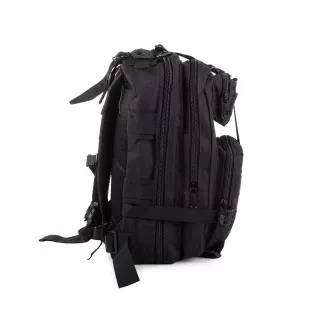 Katonai túra hátizsák 30 l, Fekete