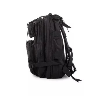 Katonai túra hátizsák 30 l, Fekete