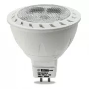 TESLA - LED MR160430-5, izzó GU5,3 MR16, 4W, 12V, 320lm, 20 000h, 3000K melegfehér, 38°
