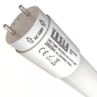 TESLA - LED T8121850-3SE, cső, SMD technológia, T8, G13, 1200mm, 18W, 230V, 2574lm, 5000K,