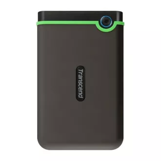 TRANSCEND Külső merevlemez USB 3.0 StoreJet 25M3S, 2TB, fekete (SATA, gumiház, ütésgátló)