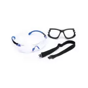 S1101SGAFKT-EU, Solus Scotchgard készlet (kék-fekete) - védőszemüveg, betét, pánt