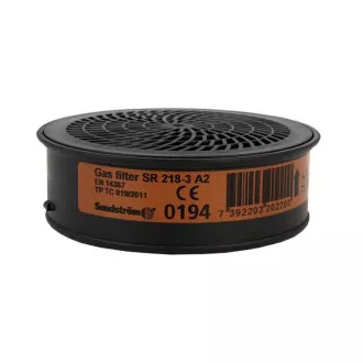 SUNDSTRÖM® SR 218-3 A2 - Szűrő félmaszkokhoz és teljes arcmaszkokhoz - H02-2012