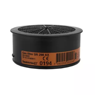 SUNDSTRÖM® SR 298 AX szűrő - fél- és teljes arcmaszkokhoz H02-2412