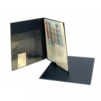 Mappa A4 PVC több zsebbel kék Mappa A4 PVC több zsebbel kék