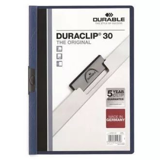 A4-es Duraclip kék lapok 30 laphoz