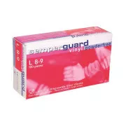 Egyszer használatos kesztyű SEMPERGUARD® VINYL 10/XL - púdermentes - átlátszó | A5054/10