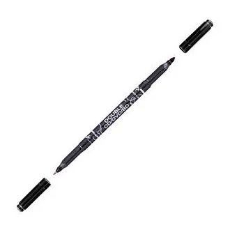 Marker Centropen duplex 3616 CD/DVD/BD fekete hengeres hegy 0,6 és 2,5mm Marker Centropen duplex 3616 CD/DVD/BD fekete hengeres hegy 0,6 és 2,5mm