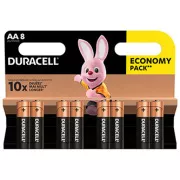 Duracell BASIC eldobható alkalikus AA elem, 8-as csomag