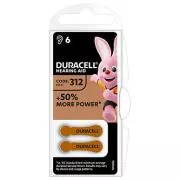 Duracell eldobható cink-levegő akkumulátor ZA, 6-os csomag