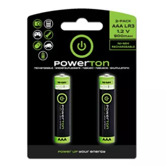 Powerton ENERGY RECHARGE újratölthető Ni-MH akkumulátorok AAA, 12x2 csomag