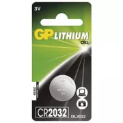 GP eldobható lítium akkumulátor CR2032, 1 db-os kiszerelésben