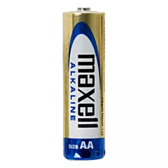 Alkáli elemek, AA (LR6), AA, 1,5V, Maxell, buborékcsomagolás, 4 darabos csomagolásban