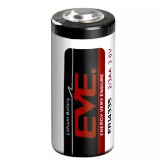 Eldobható lítium akkumulátor, speciális, ER14335, 3.6V, EVE, SPEV-14335 Eldobható lítium akkumulátor, speciális, ER14335, 3.6V, EVE, SPEV-14335