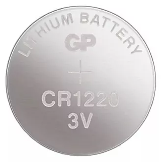 GP eldobható lítium akkumulátor CR1220, 1 db-os kiszerelésben