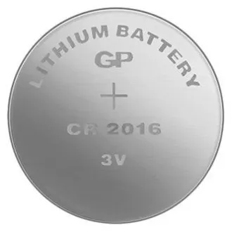 GP CR2016 egyszer használatos lítiumelem, 2 darabos csomag